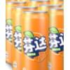可口可乐芬达碳酸饮料摩登罐330mlx24罐整箱汽水官方出品橙味饮料